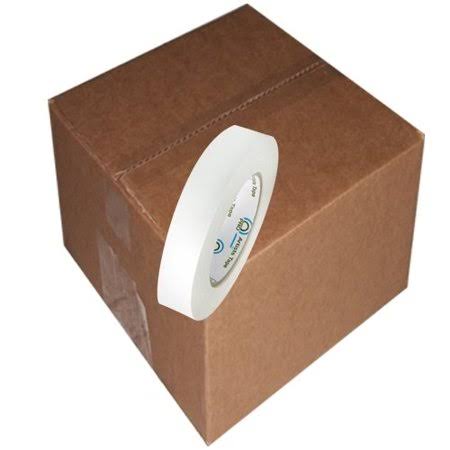 White Flatback Paper Tape, 1 inch x 60 Yards, 36 Rolls K60465