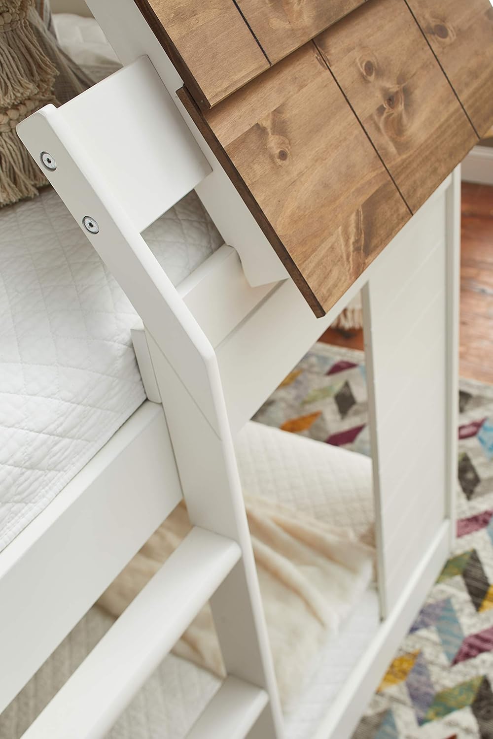 Twin Bunk Bed House J75453