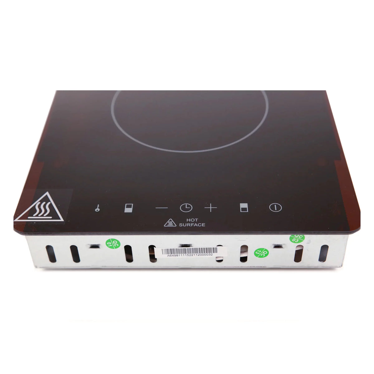 Dual Burner Electric Cooktop with Glass Surface H305741