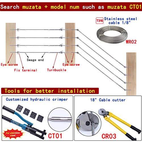 Stainless Steel Cable Railing Kits A42768