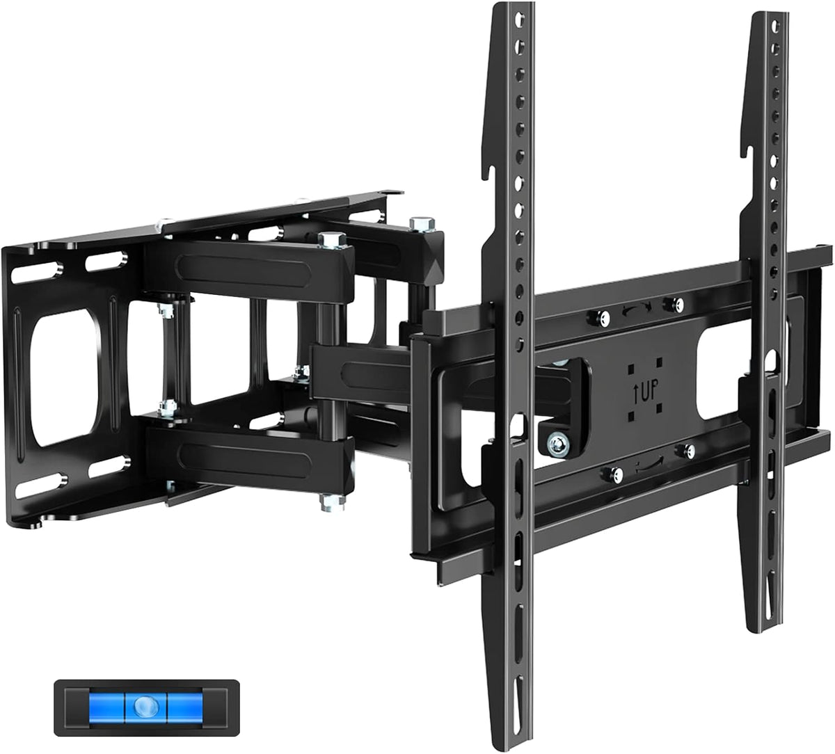 Full Motion TV Wall Mount for 27-70 Inch LED Flat & Curved TVs, Max VESA 600x400mm, Holds 121 LBS, Pack of 2 Z103004