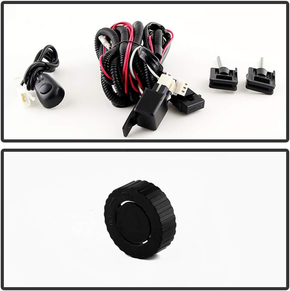 Black Headlights + Corner Signal Lamps with Fog Lights G9206