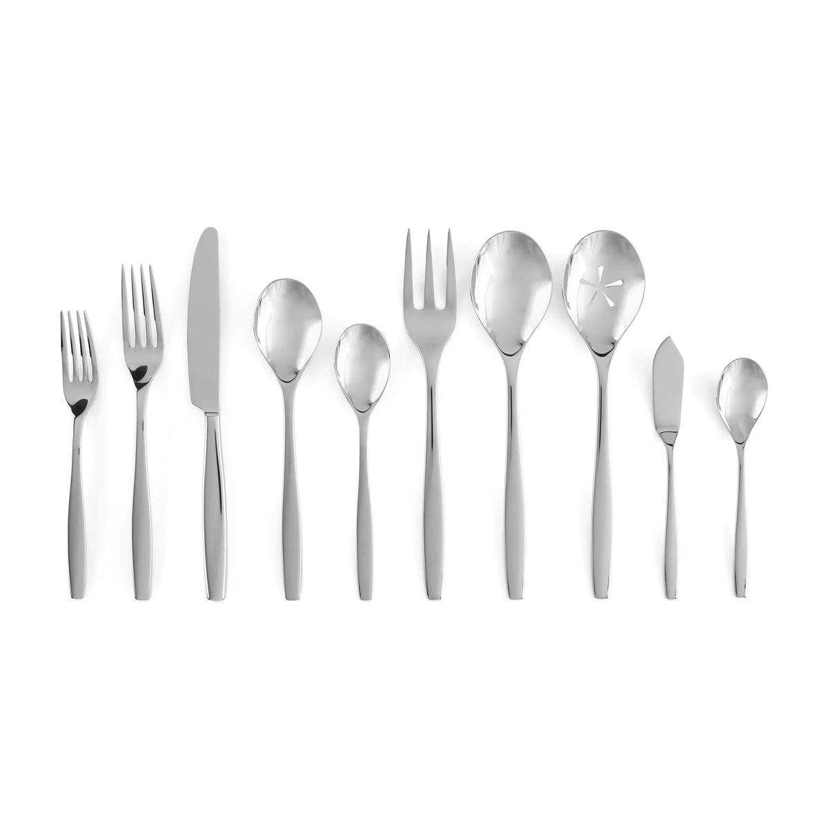 18/10 Stainless Steel 45pc. Flatware Set I44636