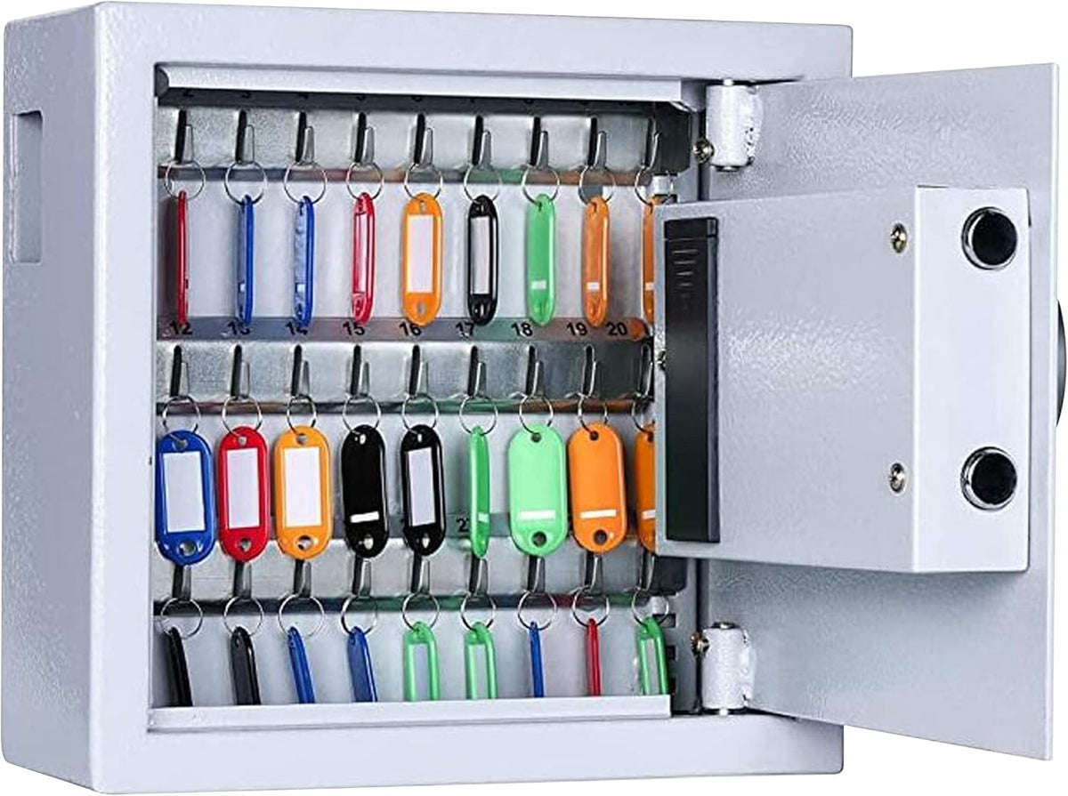 30 Keys Capacity Metal Steel Key Cabinet with Digital Lock Q91833
