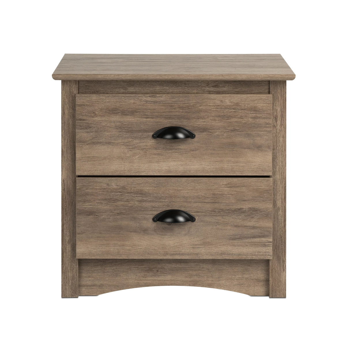 2-Drawer Drifted Gray Night Stand A80094