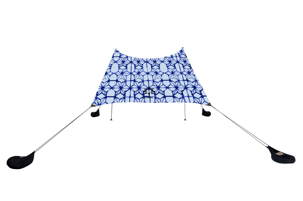 Portable Beach Tent Sunshade 7' x 7' F5852