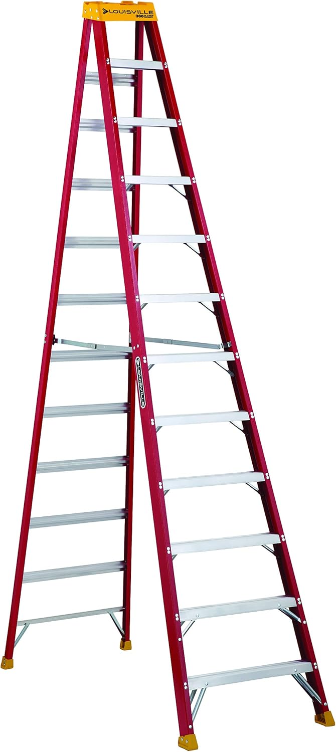 Fiberglass Stepladder, 300-Pound Capacity G8995