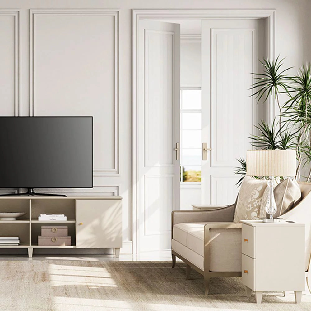 Wood Accent Cabinet with 2 Drawers P945548