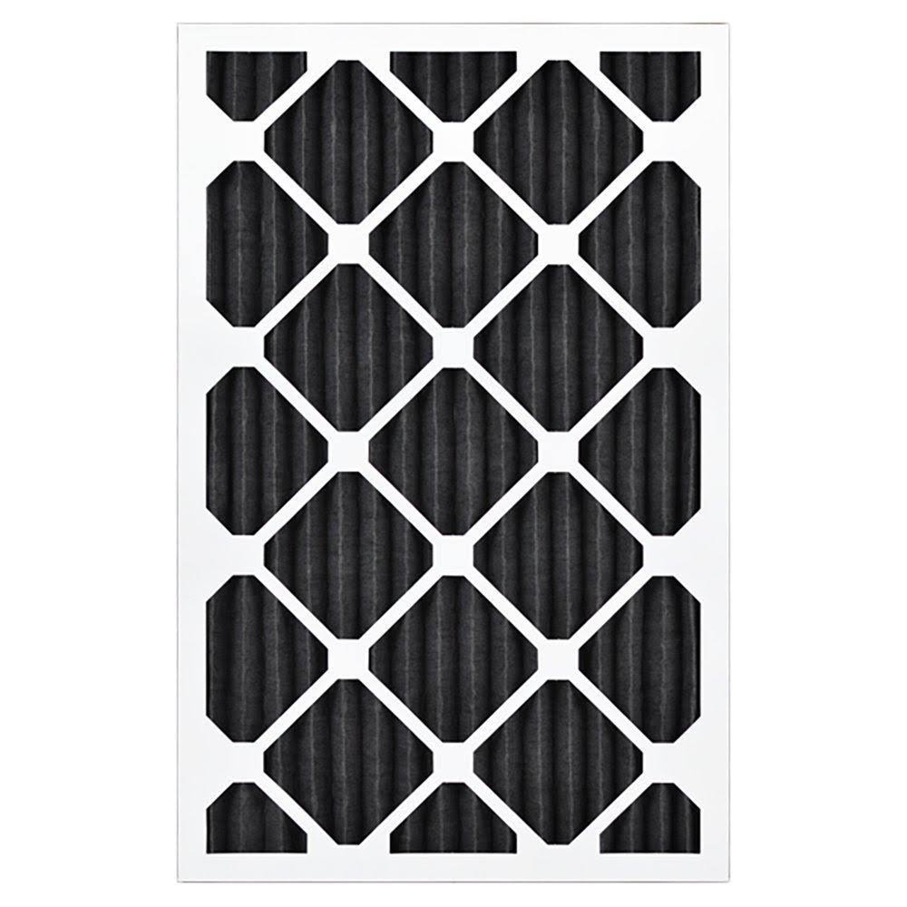 16x25x1 MERV 8 Carbon Pleated Air Filter Box of 6 A29981