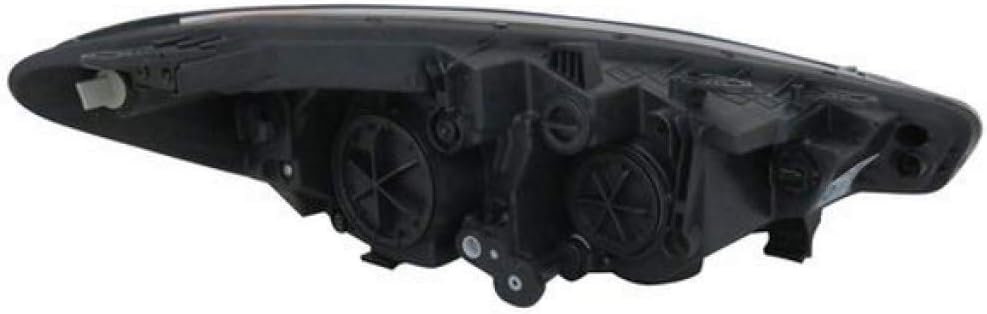 Driver Side Halogen Headlight with LED Position C423001