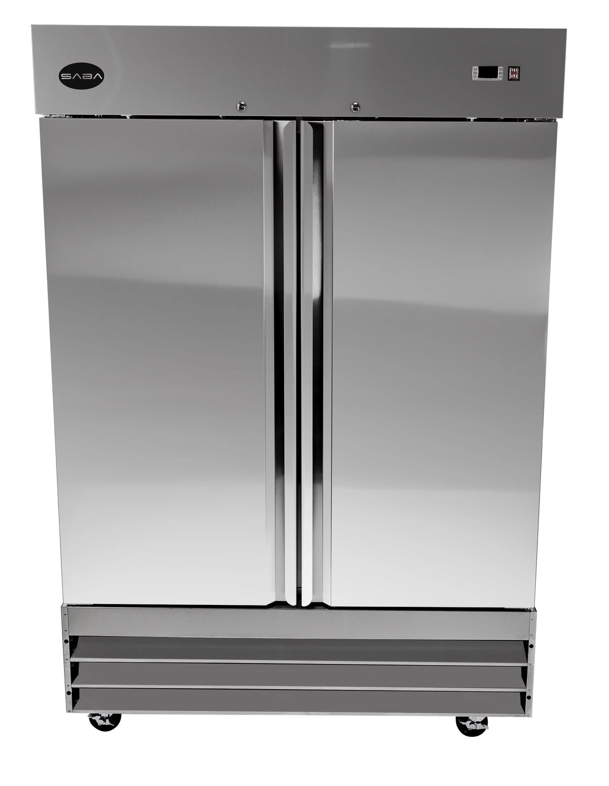 47 cu ft Stainless Steel 2 Door Reach-In Freezer C745