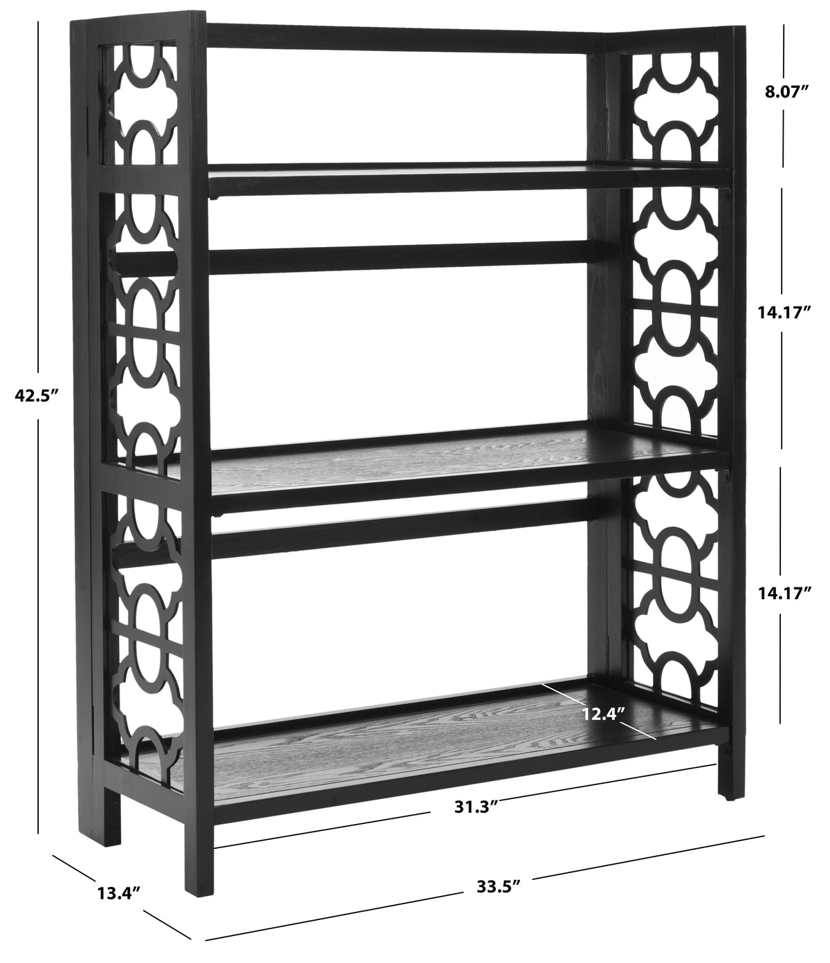 3 Tier Low Bookcase R399