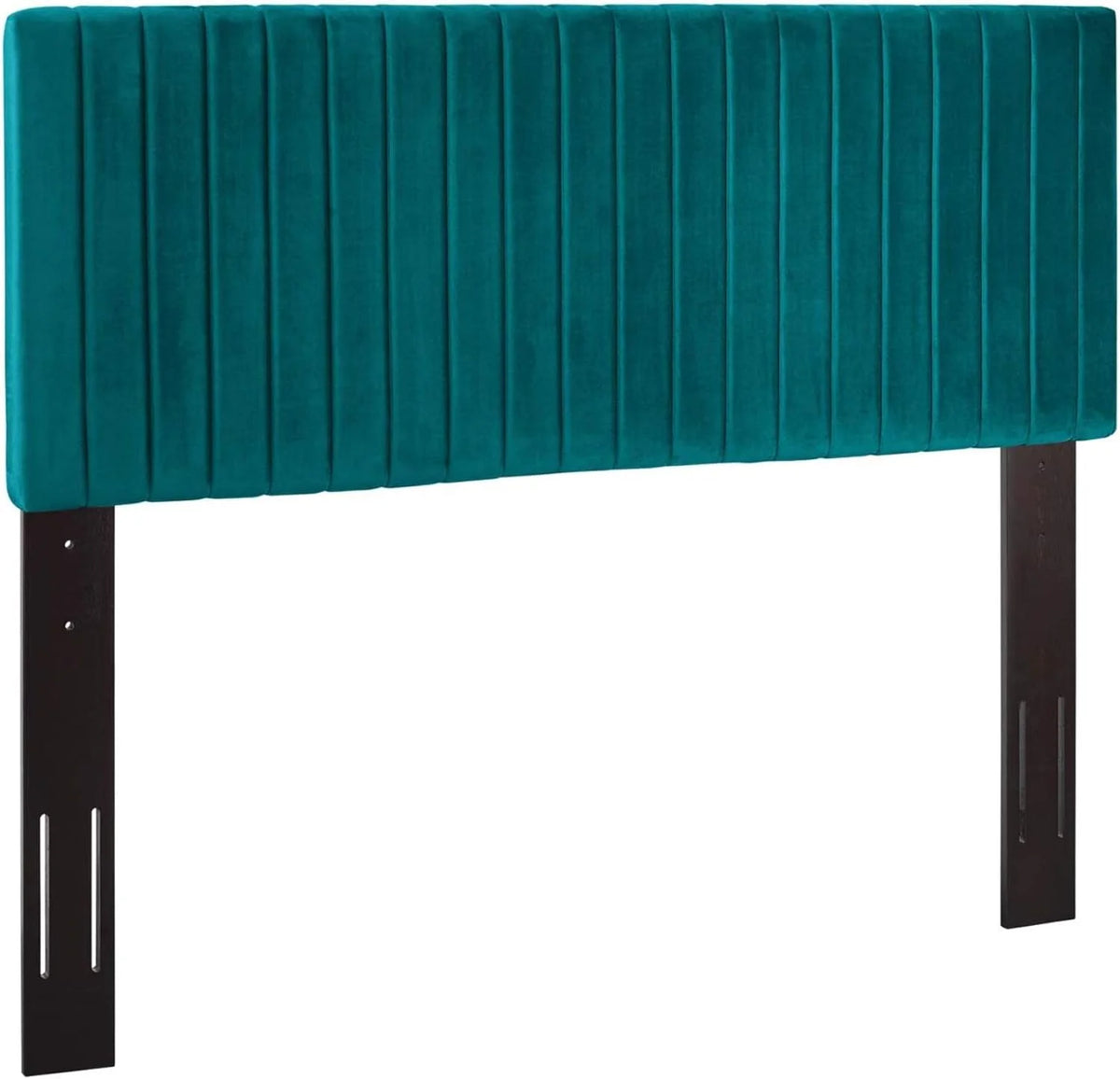 Full/Queen Velvet Channel Tufted Headboard W68806