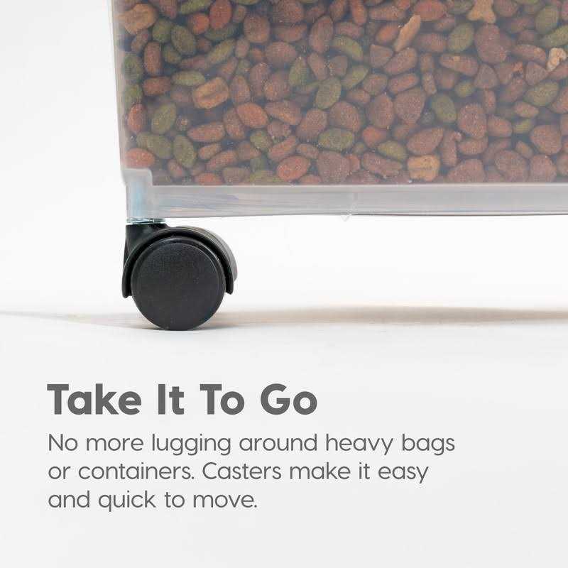 33qt Airtight Pet Food Storage Container E2957