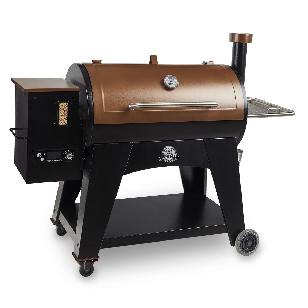 1000 Sq. in. Pellet Grill with Flame Broiler and Cooking Probe M6889
