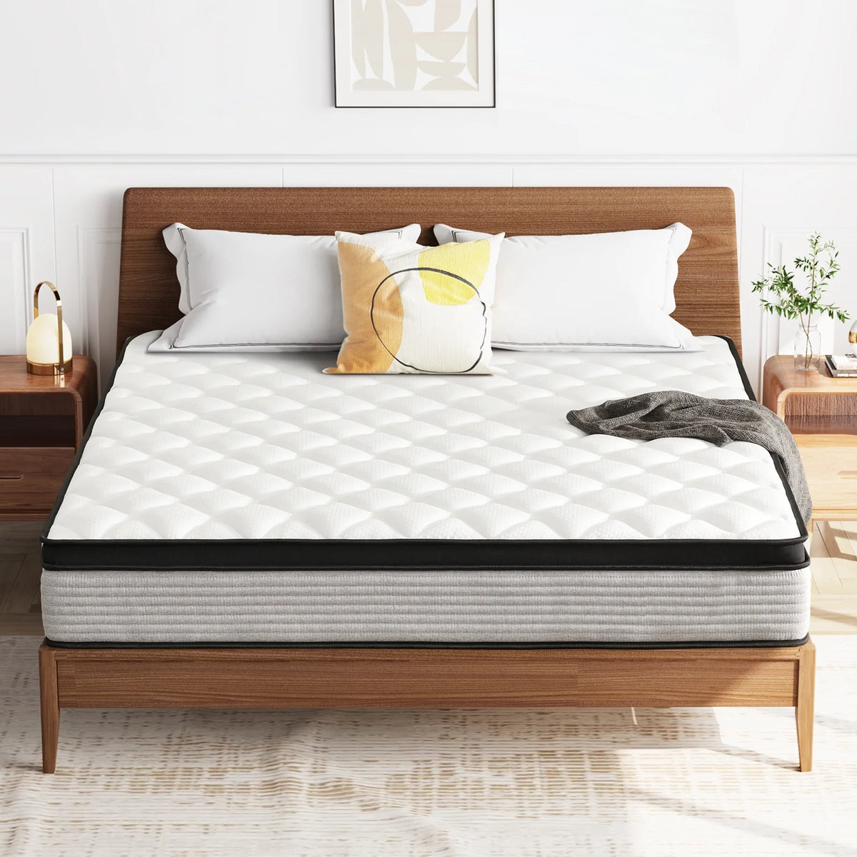King Size 14 Innerspring Hybrid Mattress E5434