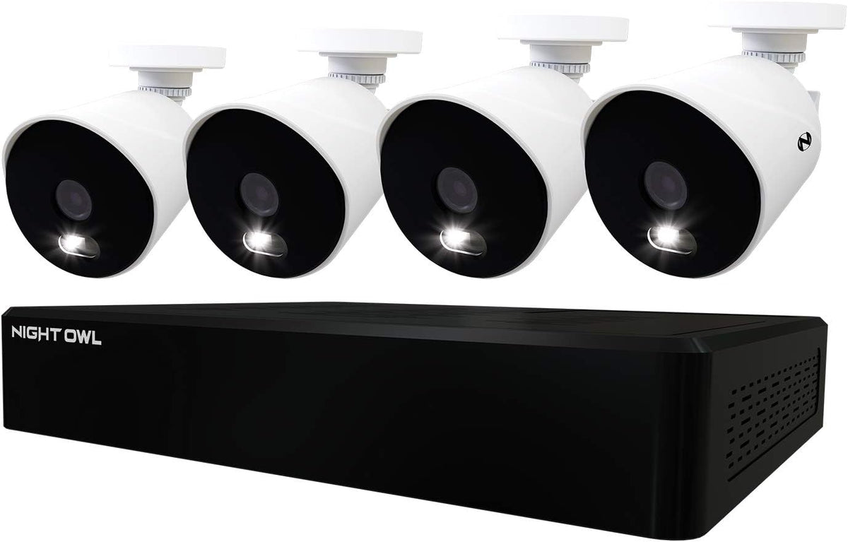 6 Wired 4K Ultra HD Indoor/Outdoor Security Camera System with 2TB Hard Drive B201
