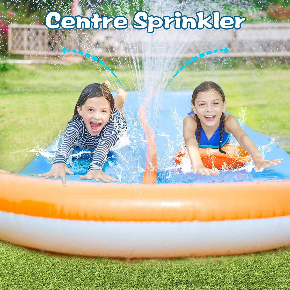 30ft Lawn Water Slide with 2 Body Boards V697