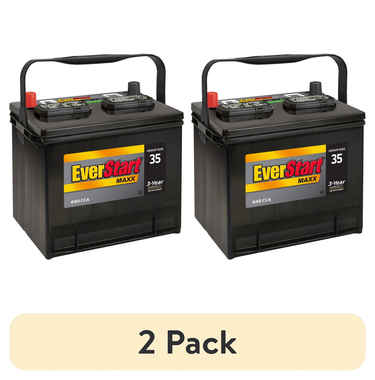 Lead Acid Automotive Battery Group Size 35 12 Volt 640 CCA Z352