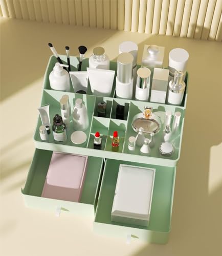 White Makeup Organizer with Drawers O926244