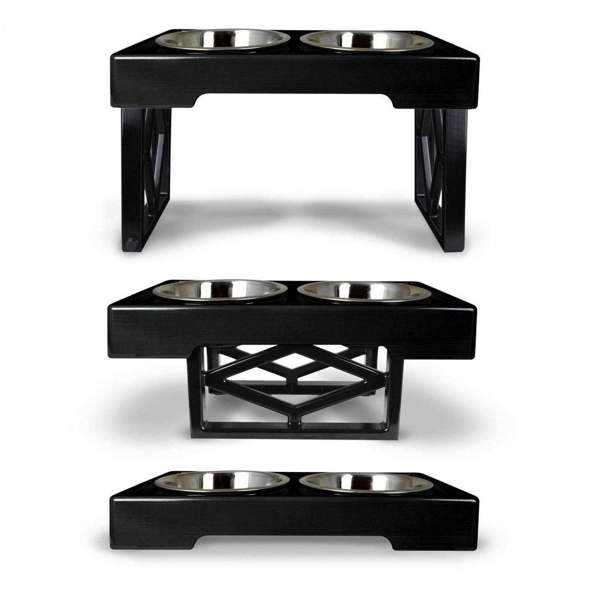 Adjustable Elevated Dog Bowls K22344