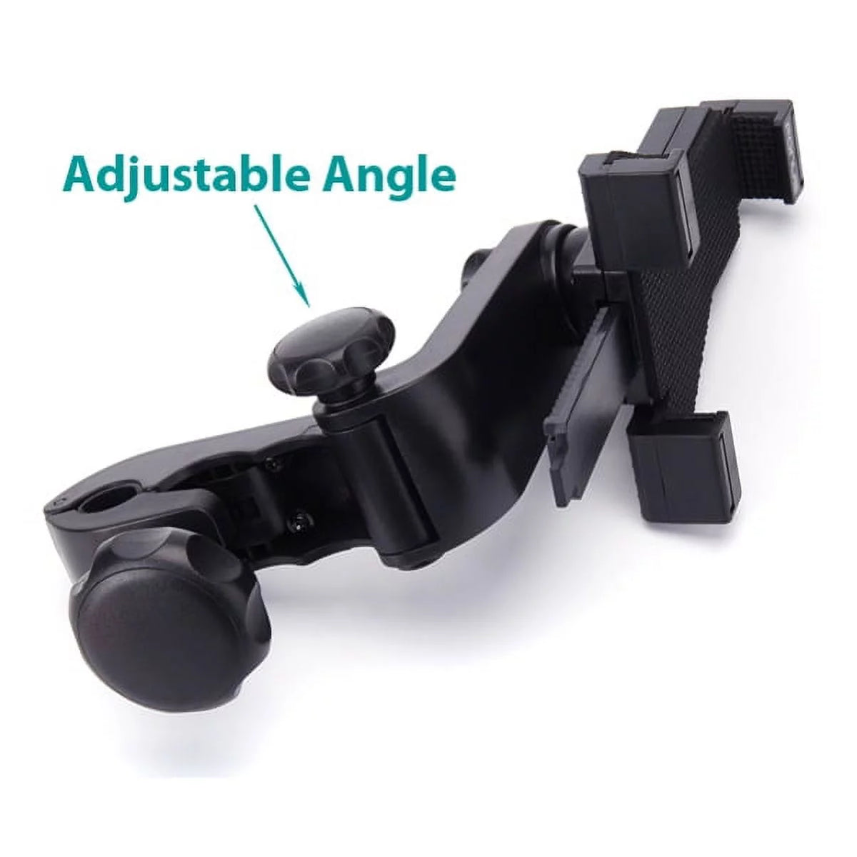 Black Rotating Car Headrest Tablet Holder K26519