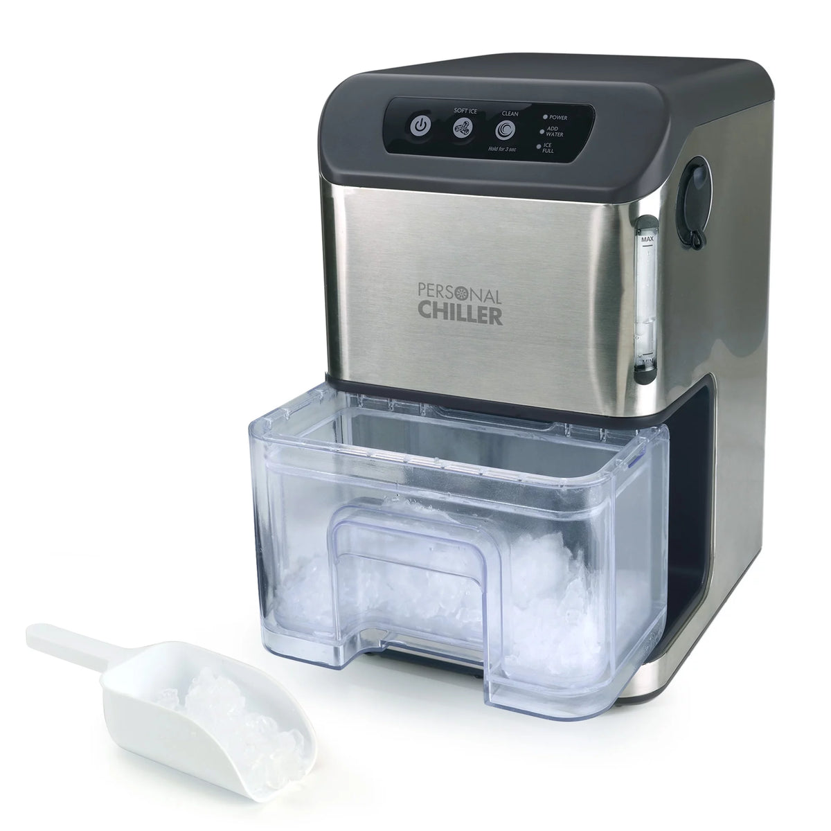 Portable Countertop Ice Maker, Stainless Steel E63990