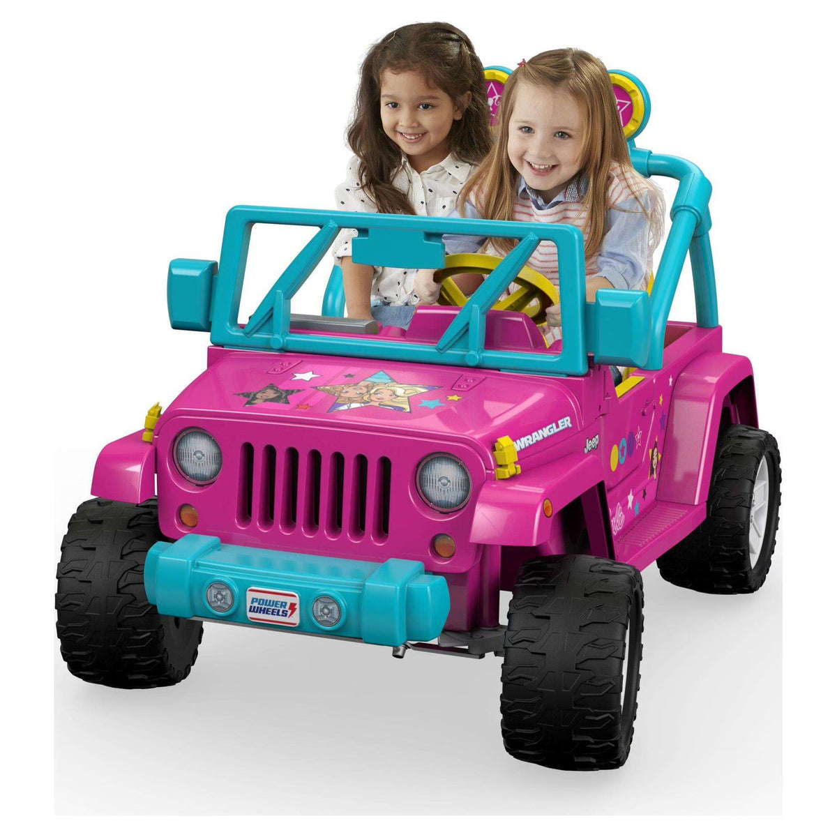 Barbie Jeep Wrangler with Music and Power Lock Brakes T86691