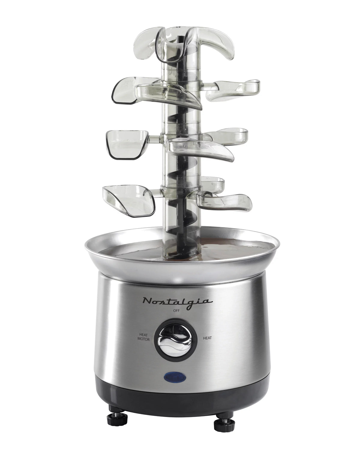 4-Tier Stainless Steel Chocolate Fondue Fountain L26175