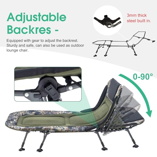 Heavy Duty Folding Camping Cot with Carry Bag K15024