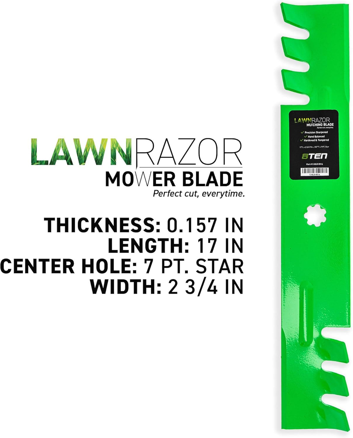 48 inch Mulching Blade Set 3 Pack D2708