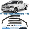 Dark Smoke Window Deflectors 4pcs G1572