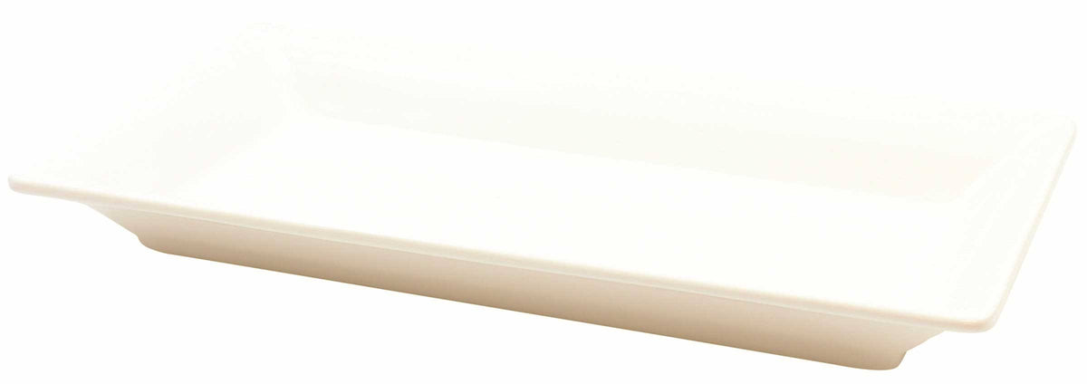 White Cast Aluminum Rectangular Platter W731710