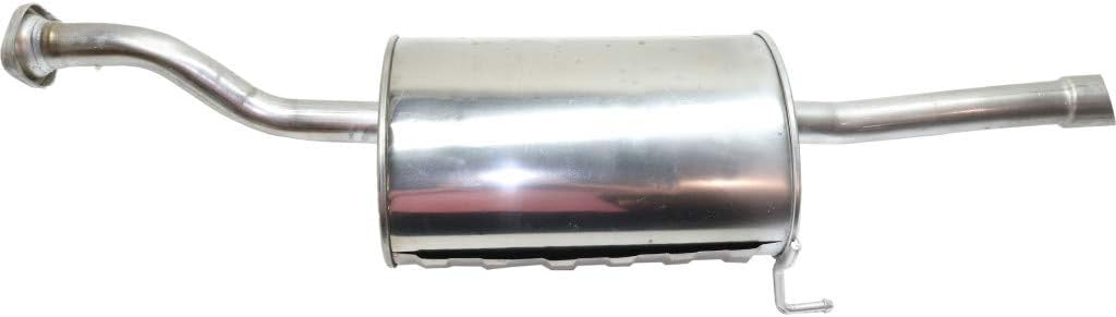Stainless Steel Rear Muffler for Honda Civic 2002 2003 2004 2005 Coupe C49695