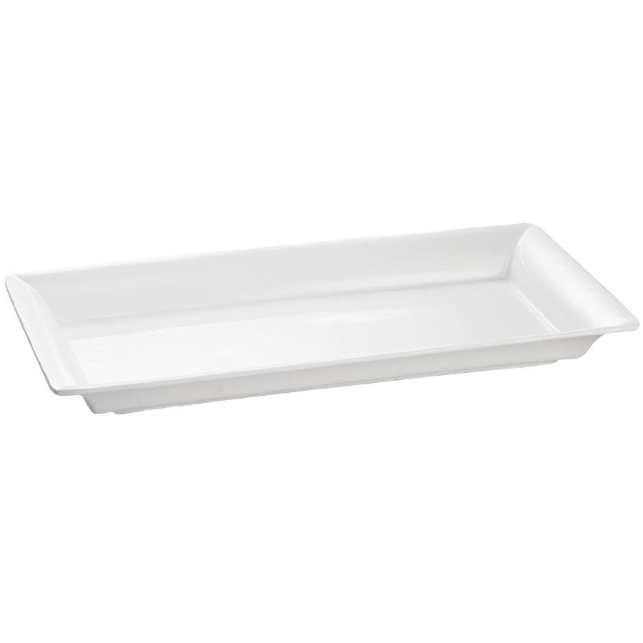 White Cast Aluminum Rectangular Platter W731710