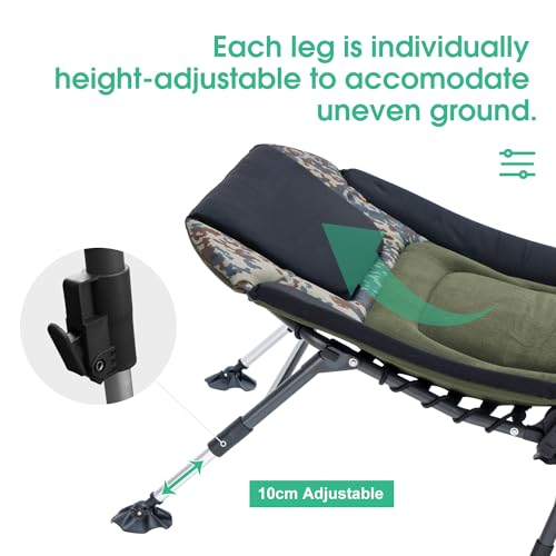 Heavy Duty Folding Camping Cot with Carry Bag K15024