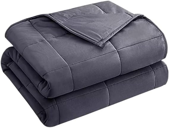 15 lbs Queen Size Cooling Weighted Blanket L342554