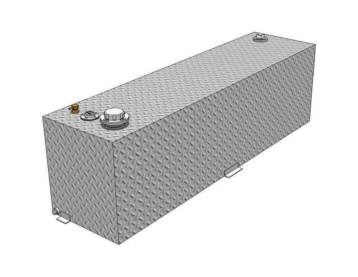 50 Gallon Rectangular Diesel Gasoline Liquid Transfer Tank Q2304