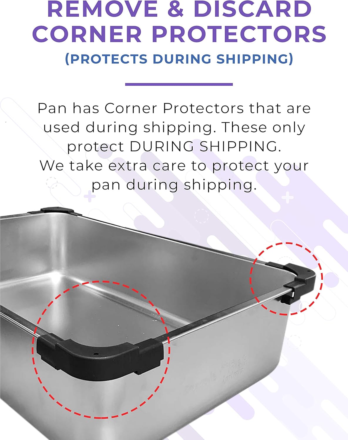 Stainless Steel XL Cat Litter Box with Enclosure N6107