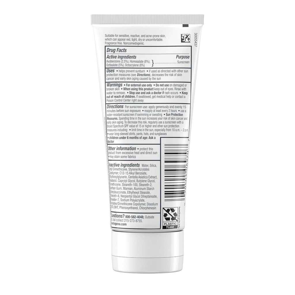 Ultra Gentle Daily Facial Moisturizer with SPF 30 Sunscreen, 3.4 fl. oz S24663