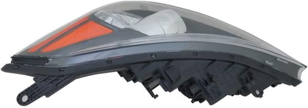 Driver Side Halogen Headlight with LED Position C423001