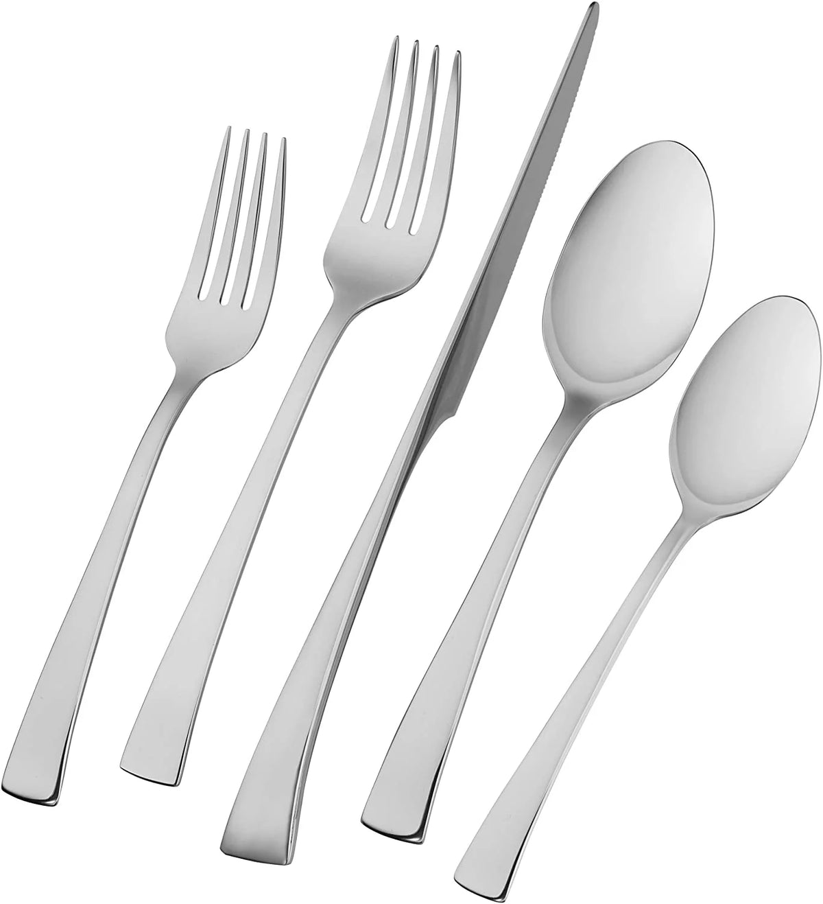 45-Piece Stainless Steel Flatware Set J58221
