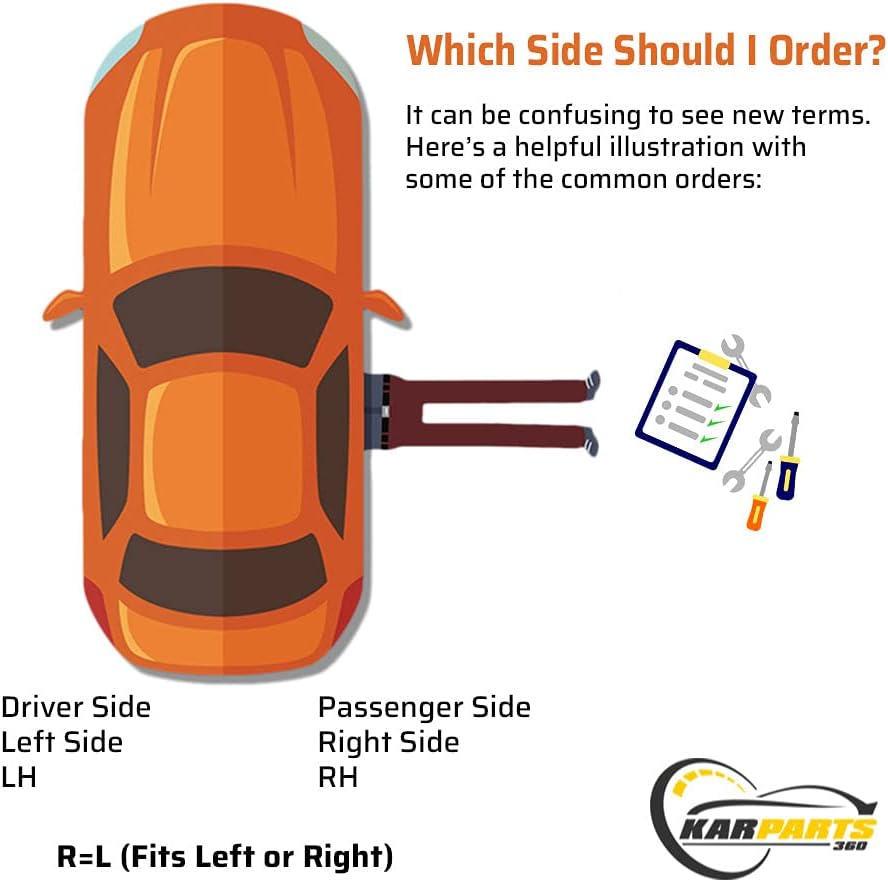 Driver Side Halogen Headlight with LED Position C423001