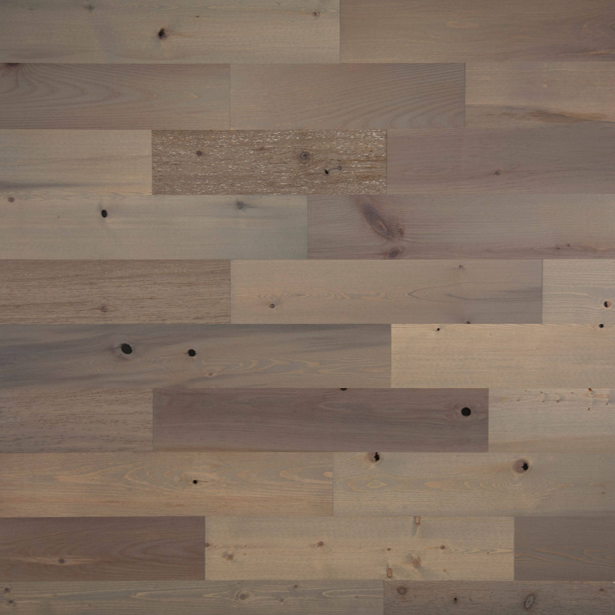 Reclaimed Wooden Wall Planks, Peel and Stick, 5x22 Wide, 10 Sq. ft, Driftwood M8211