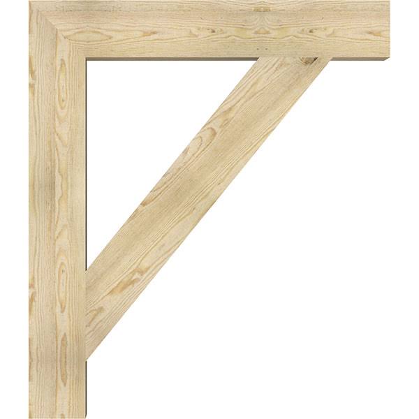 Traditional Block Rough Sawn Douglas Fir Bracket A347155