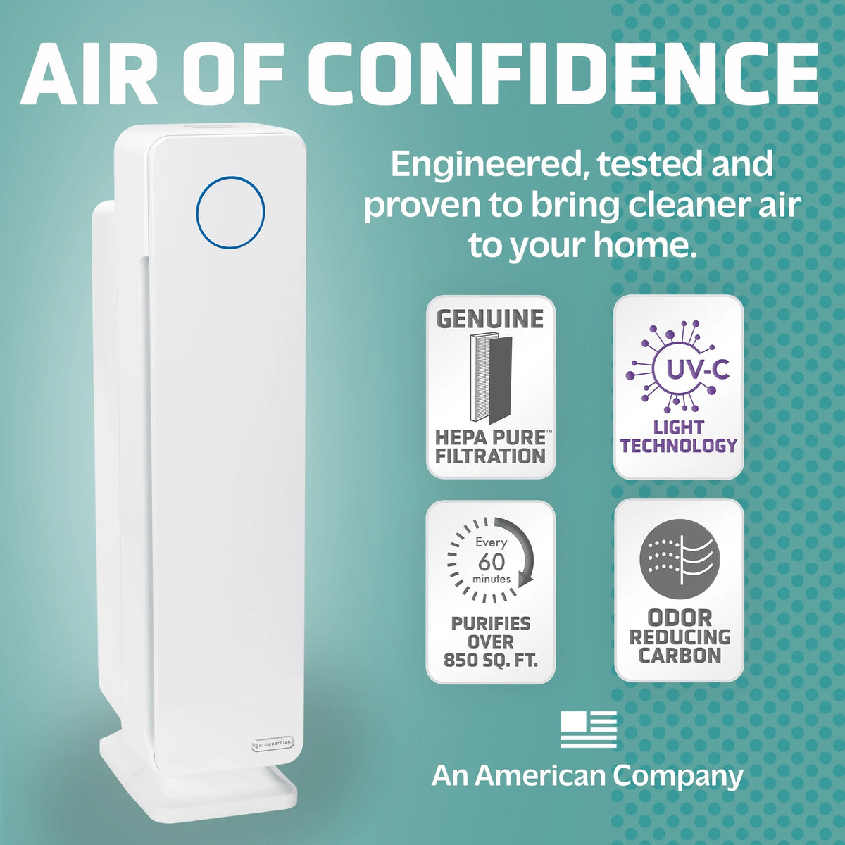 Tower Air Purifier with HEPA Filter H846717