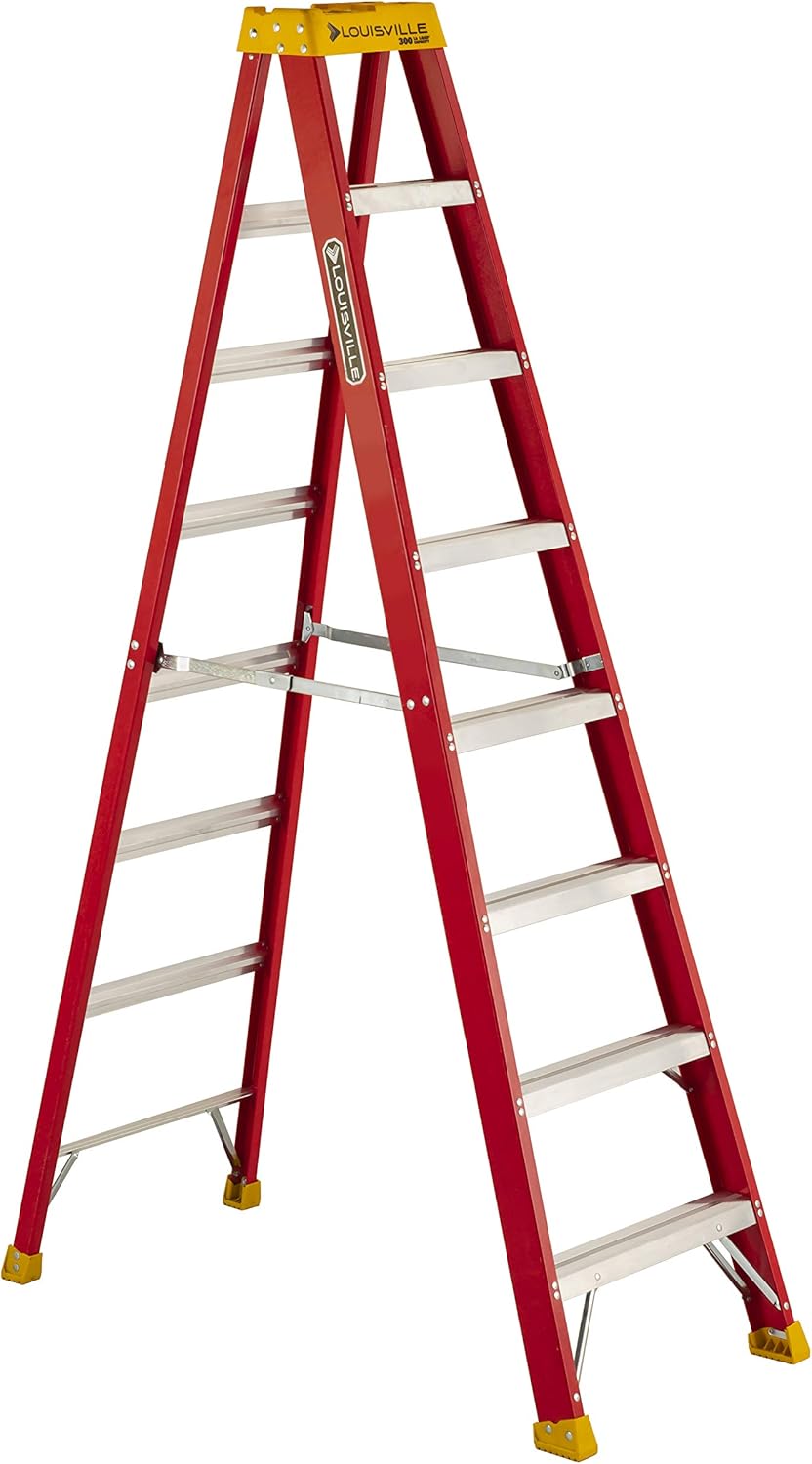 Fiberglass Stepladder, 300-Pound Capacity G8995