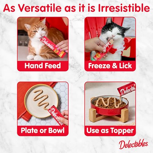 Lickable Wet Cat Treats Chicken 16 Count J1380