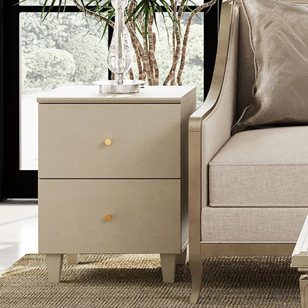 Wood Accent Cabinet with 2 Drawers P945548