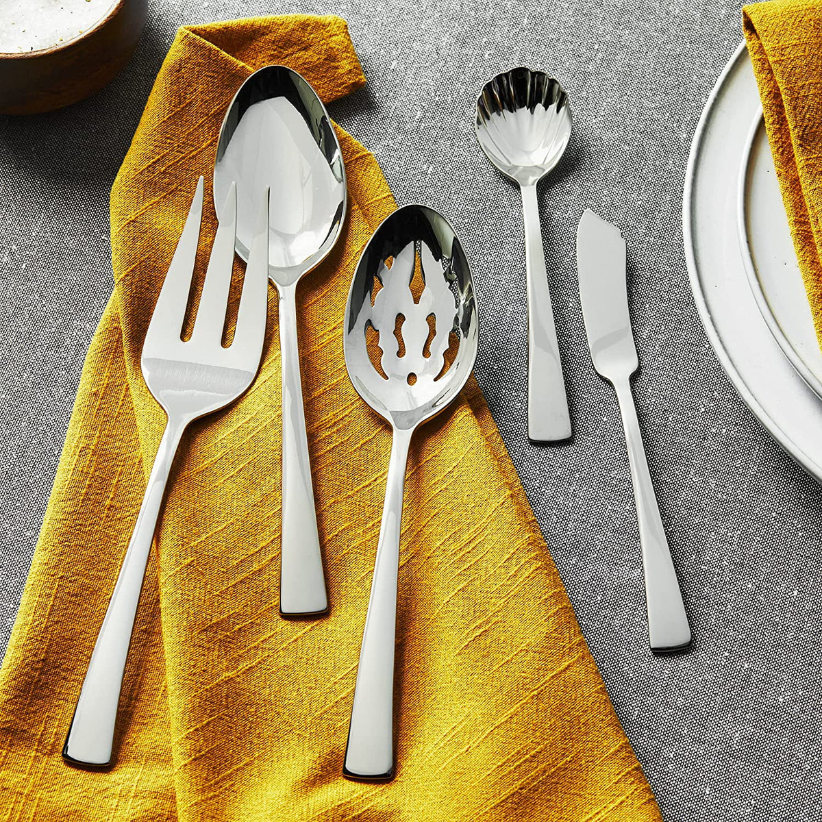 45-Piece Stainless Steel Flatware Set J58221